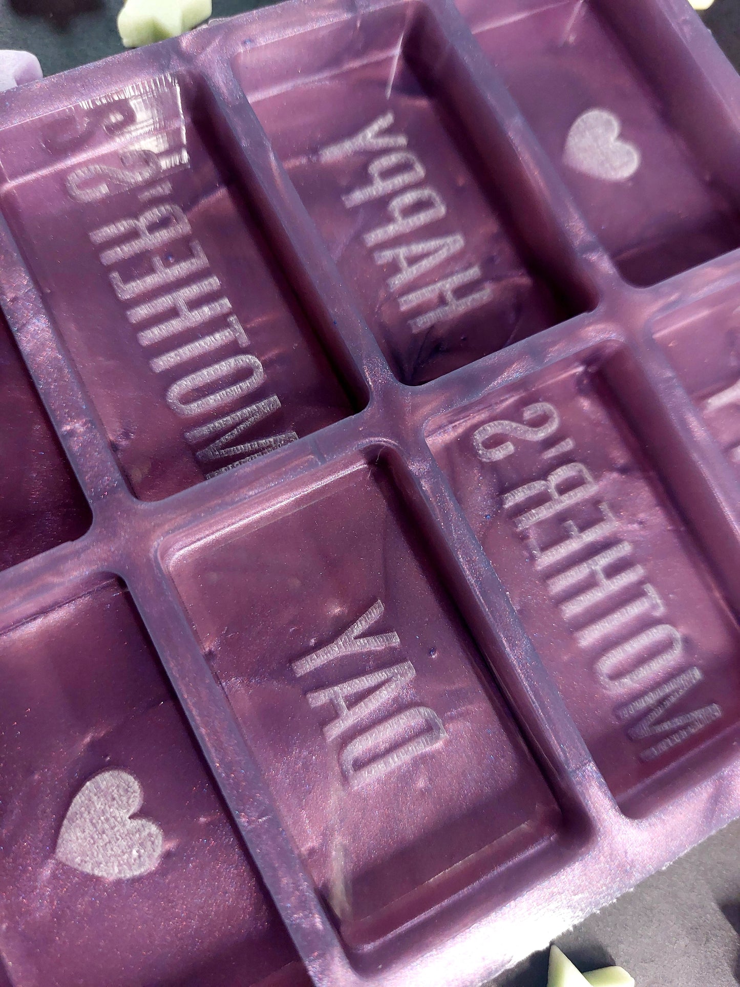 Happy Mothers Day 8 Cell Silicone Mould for wax, resin, soap etc