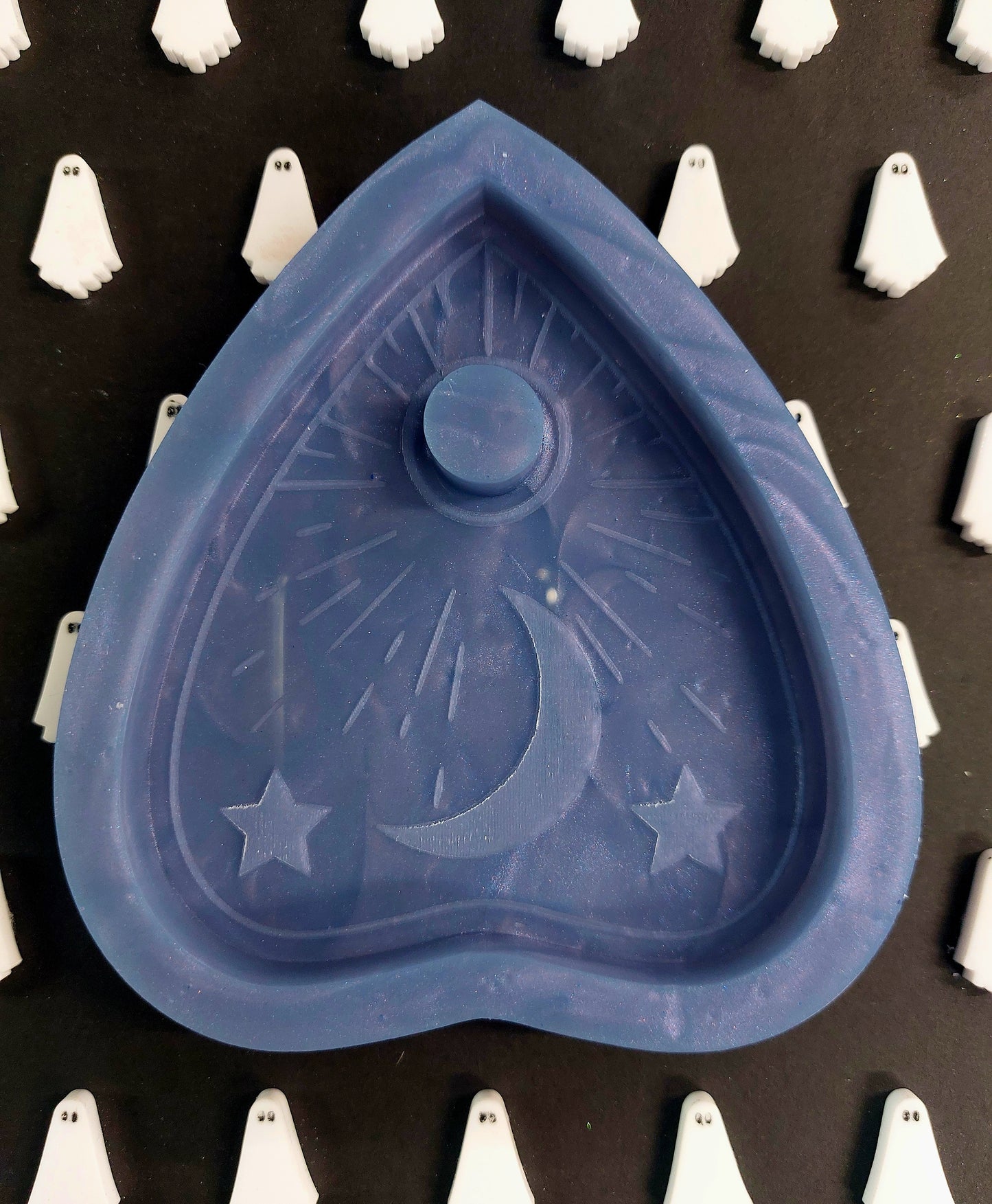 Moon Planchette Silicone Mould for wax, resin, jesmonite, soap etc