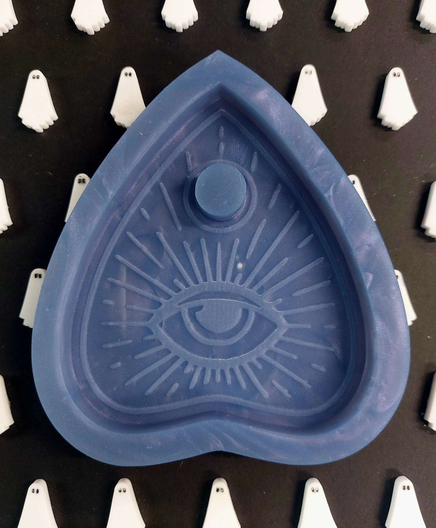 Eye Planchette Silicone Mould for wax, resin, jesmonite, soap etc