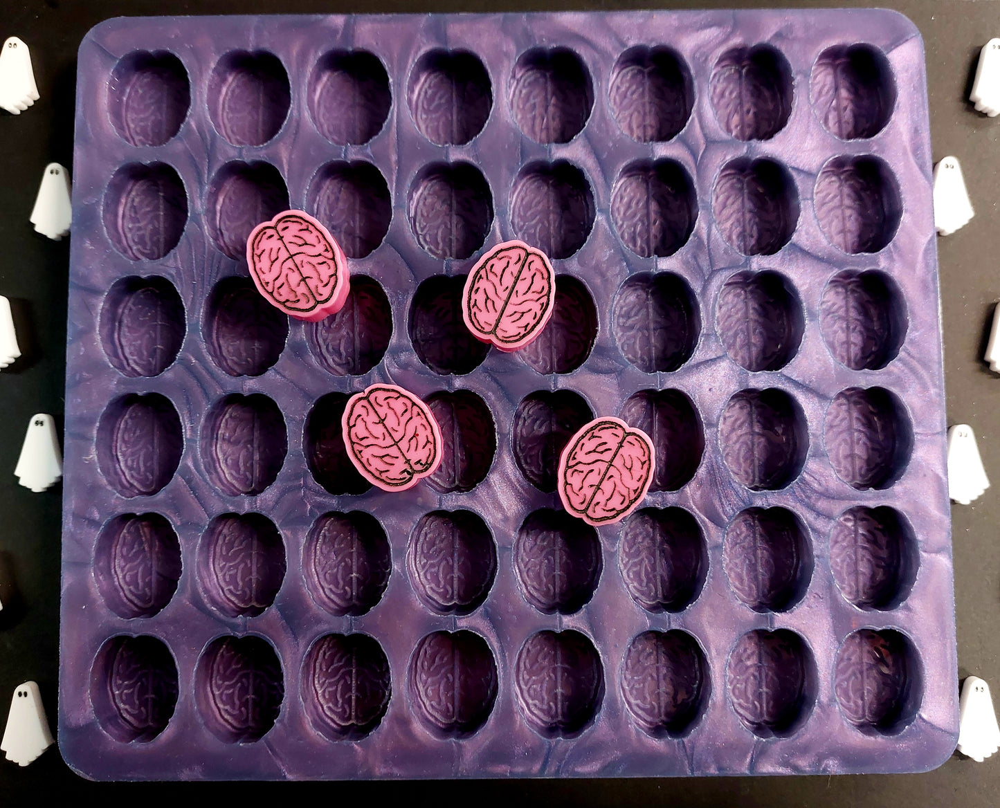 Mini Brain Silicone Mould for wax, resin, jesmonite, soap etc