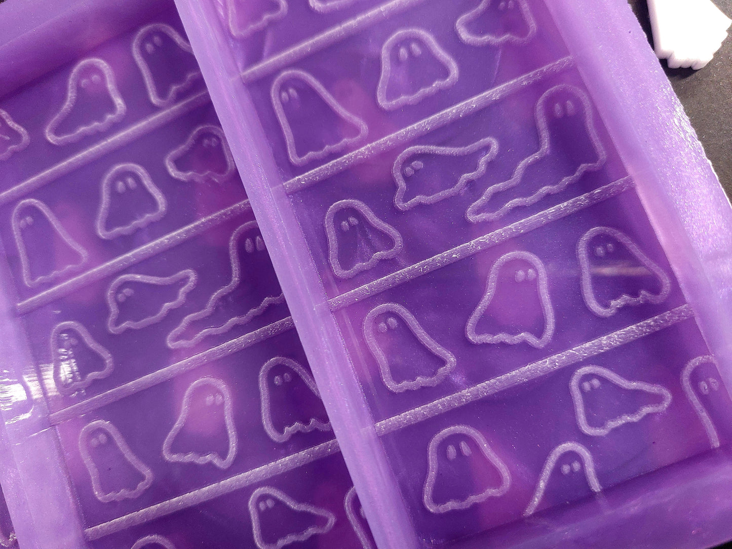 Ghost Triple Snapbar Mould Silicone Mould for wax, resin and more