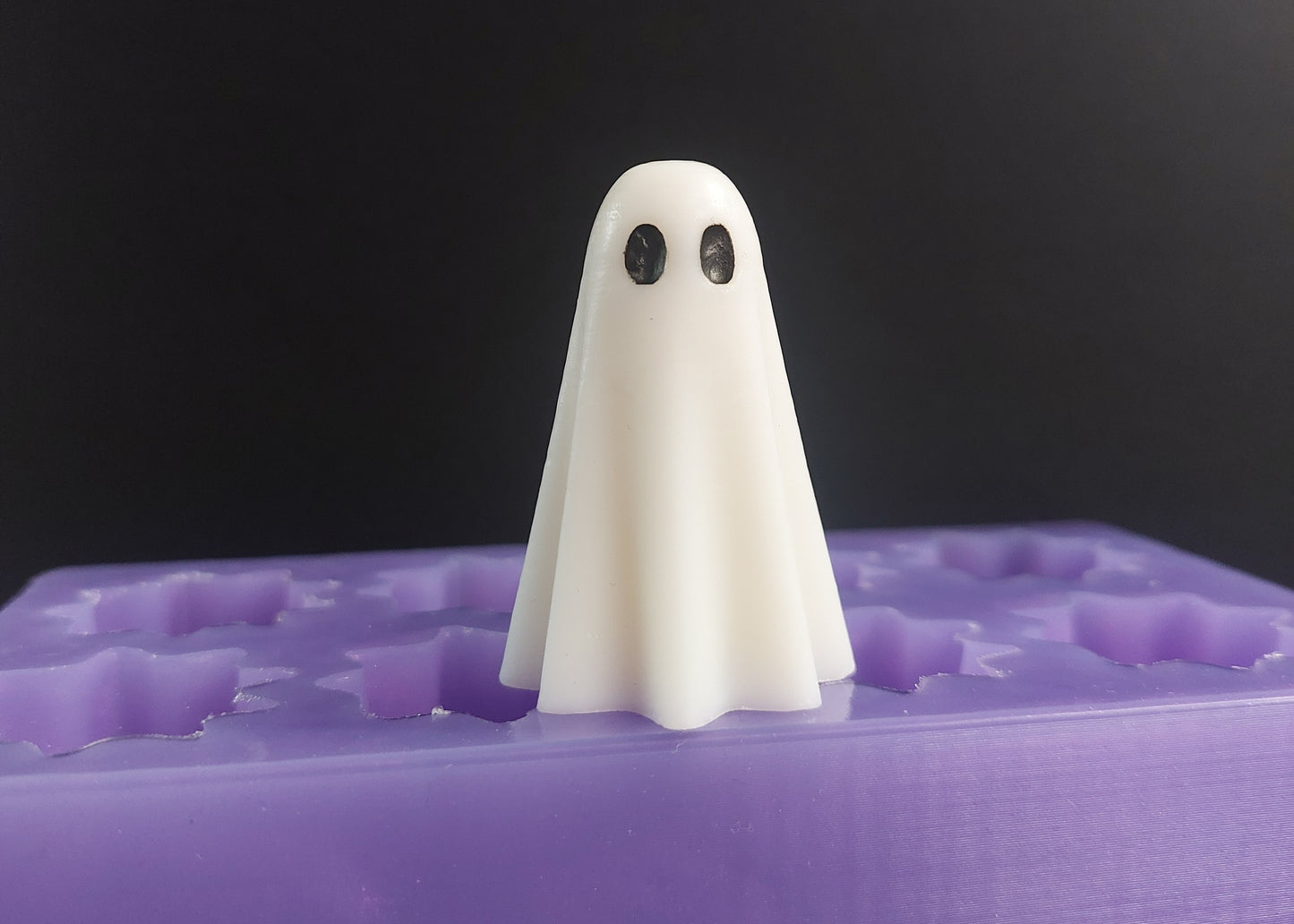 3d Ghost Mould 8 cell Silicone Mould for wax, resin, soap etc