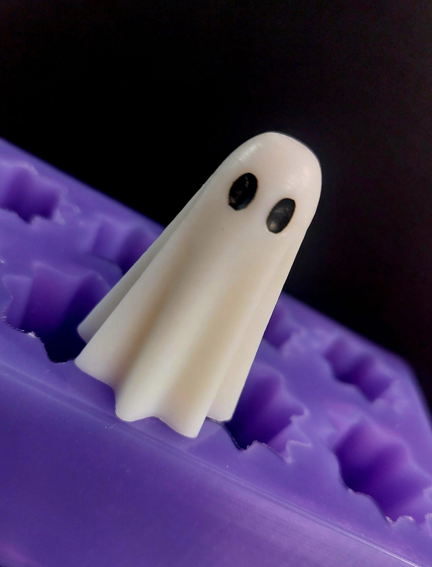 3d Ghost Mould 8 cell Silicone Mould for wax, resin, soap etc