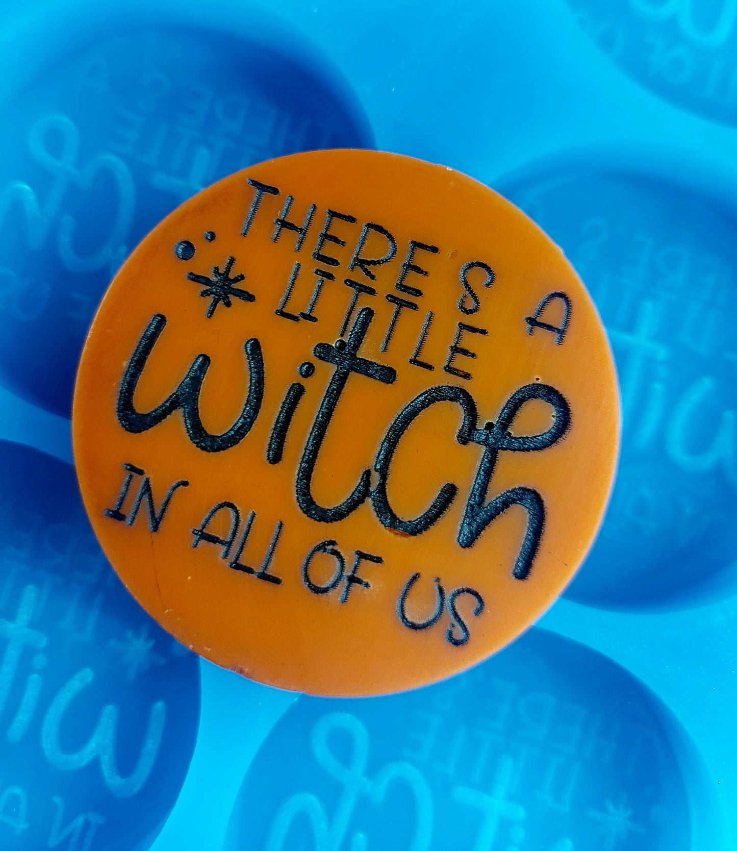 Little Witch 6 cell Silicone Mould for wax, resin, soap etc