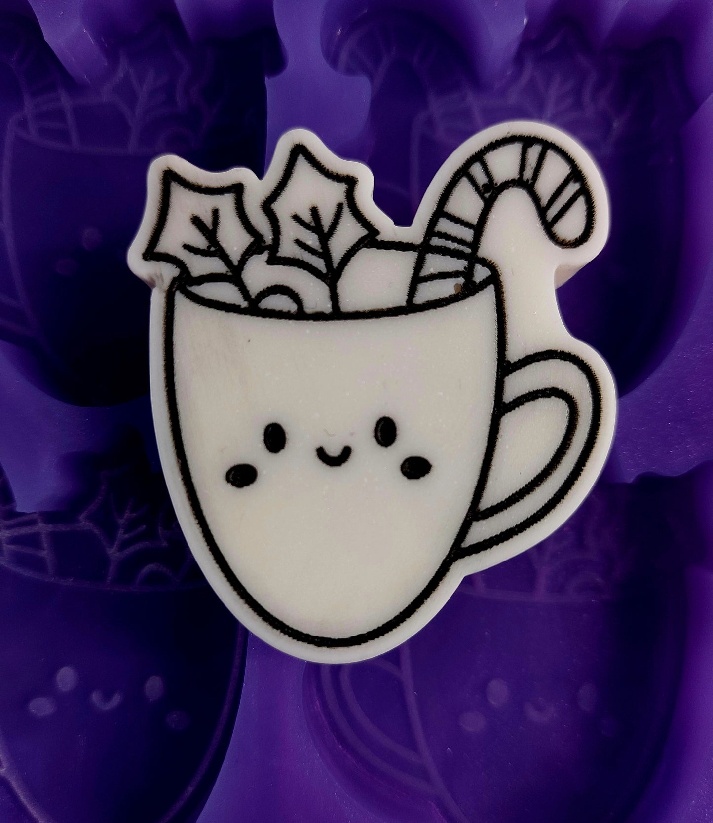 Christmas Mug 6 Cell Silicone Mould