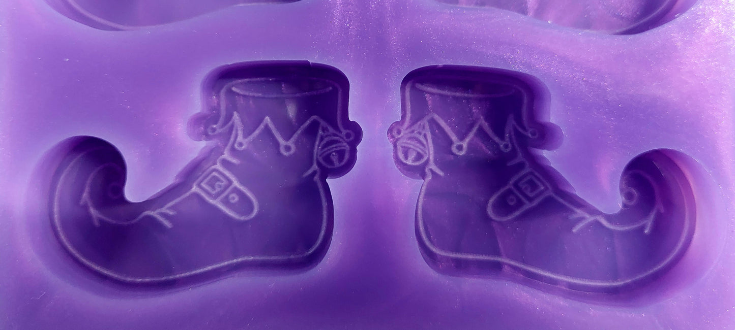 Elf Shoes 6 Cell Silicone Mould