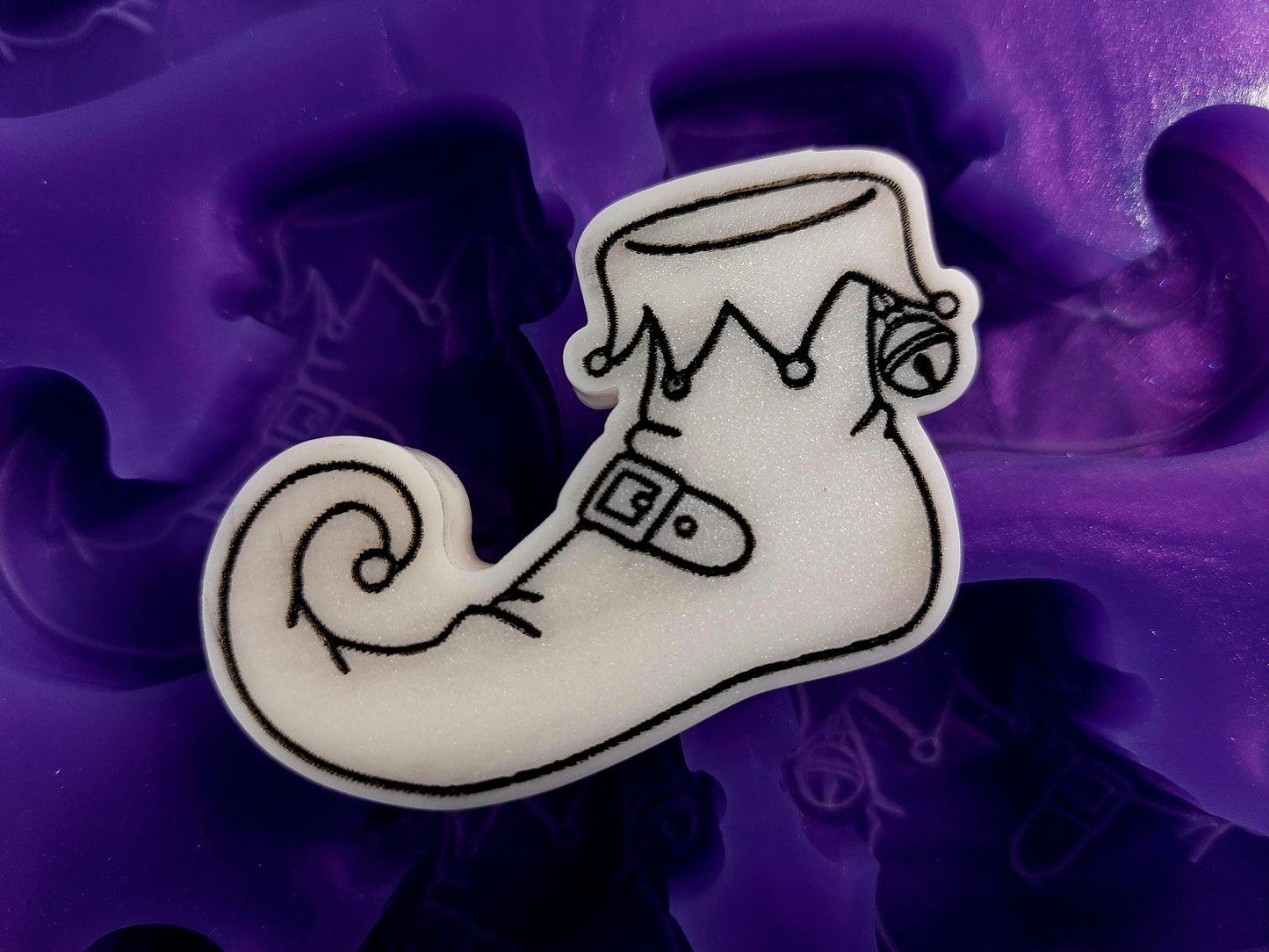 Elf Shoes 6 Cell Silicone Mould