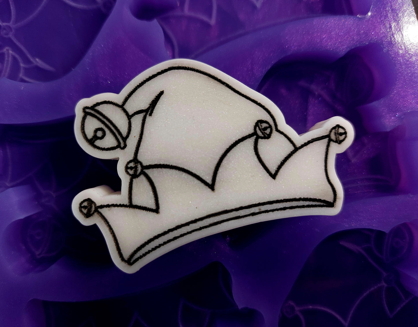 Elf Hat 6 Cell Silicone Mould
