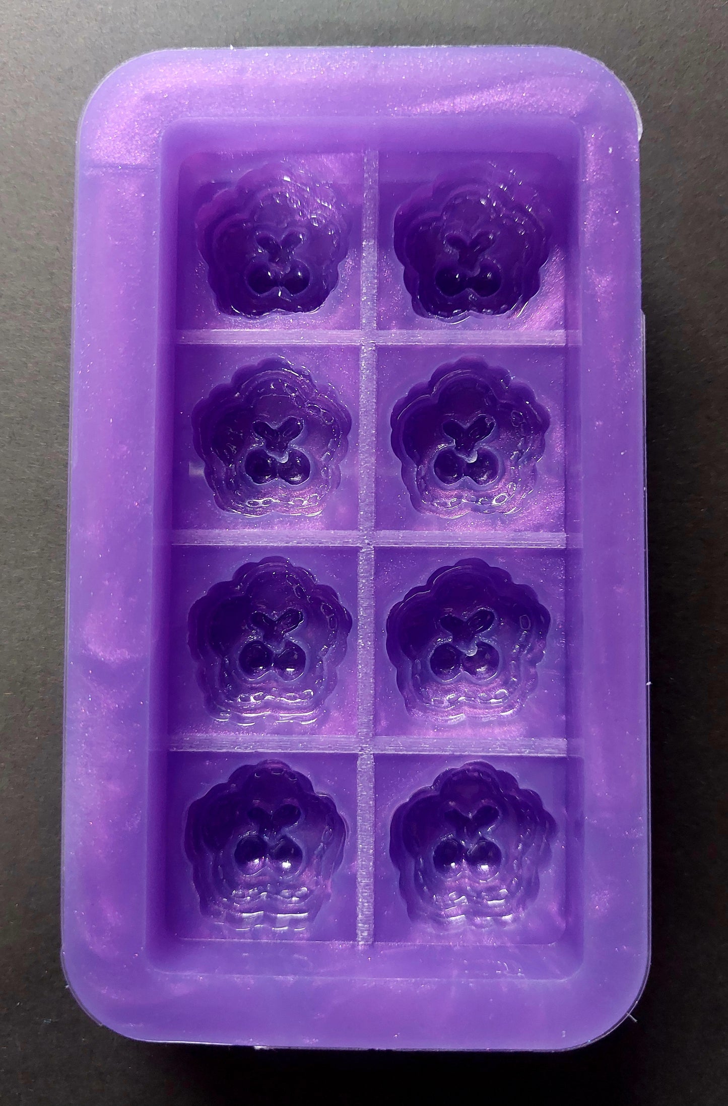 Cherry Tops Snapbar Silicone Mould for wax, resin, jesmonite, soap etc