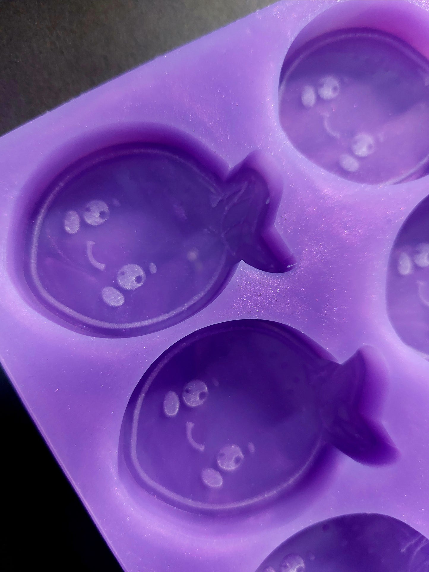 Kawaii Lemon 8 Cell Silicone Mould for wax, resin, jesmonite, soap etc