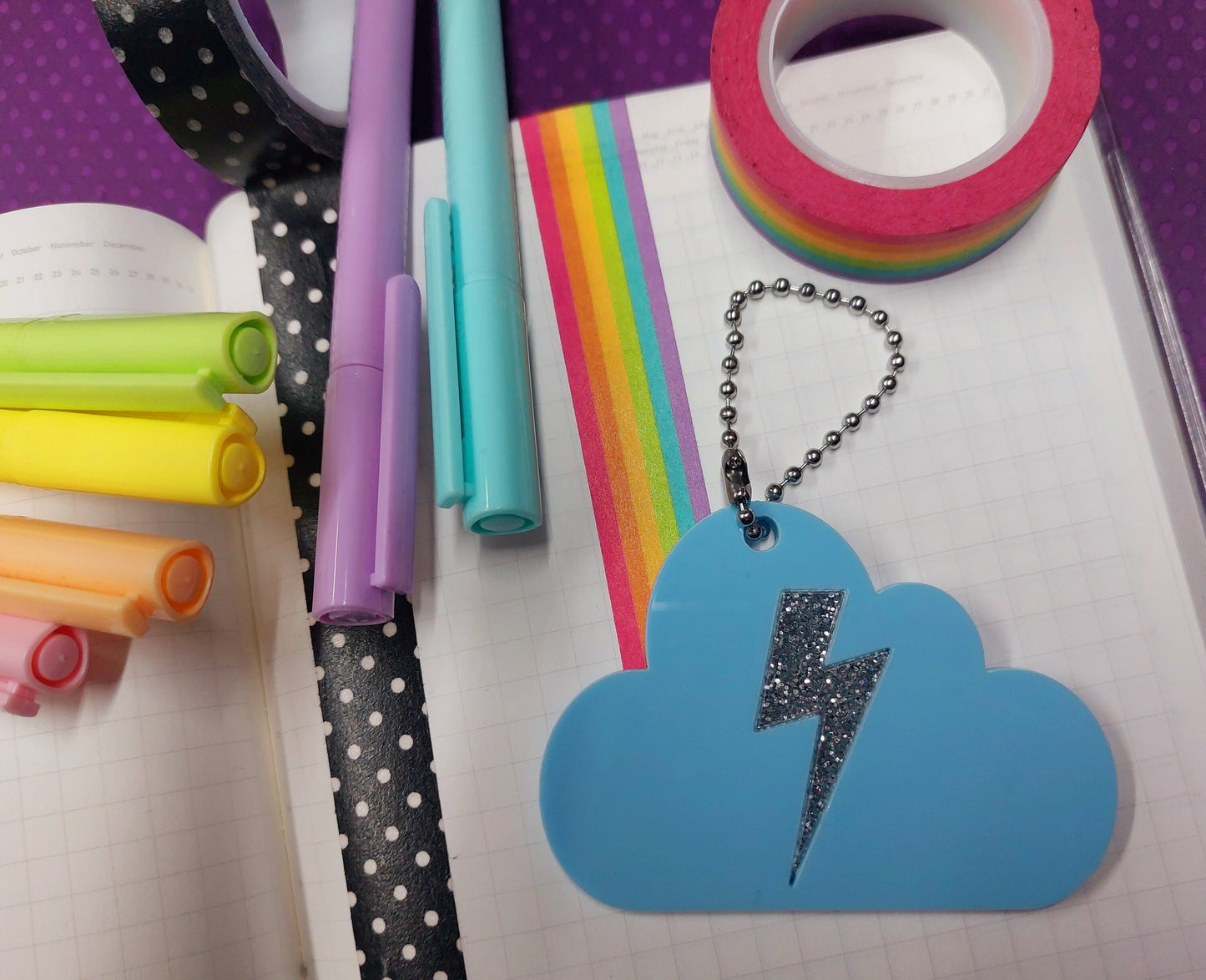 Acrylic Cloud Washi Cutter