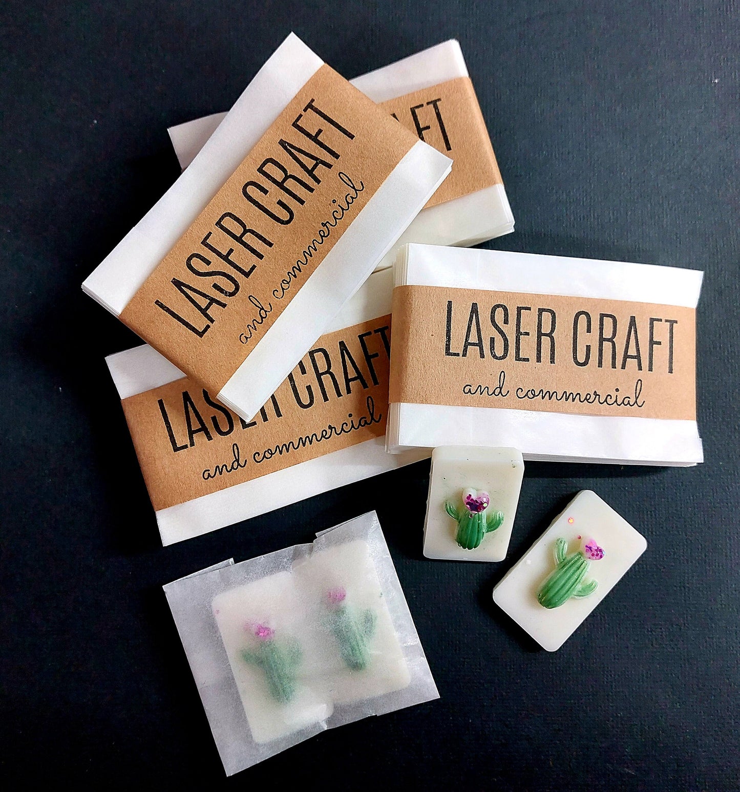Glassine Bags For Wax Melts. Snap bar, Sample or Square Bag 100 pack.