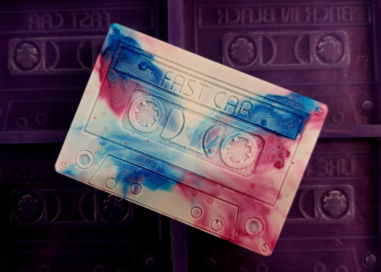 80s Cassette Tape Mould for wax, resin, soap etc