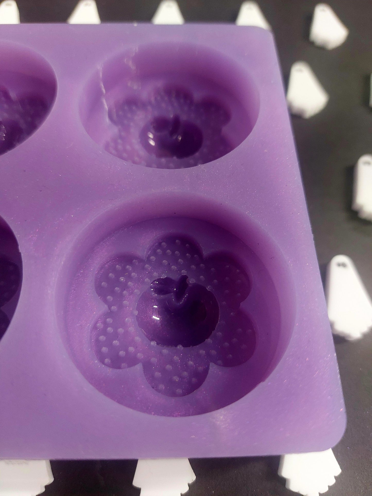 Apple Tops Silicone Mould for wax, resin, jesmonite, soap etc