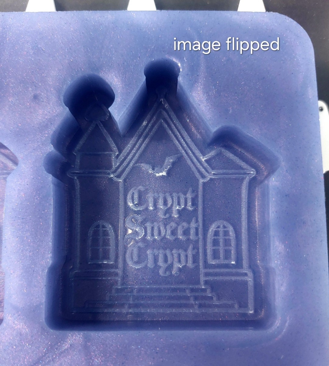 Crypt Sweet Crypt 4 Cell Silicone Mould for wax, resin etc