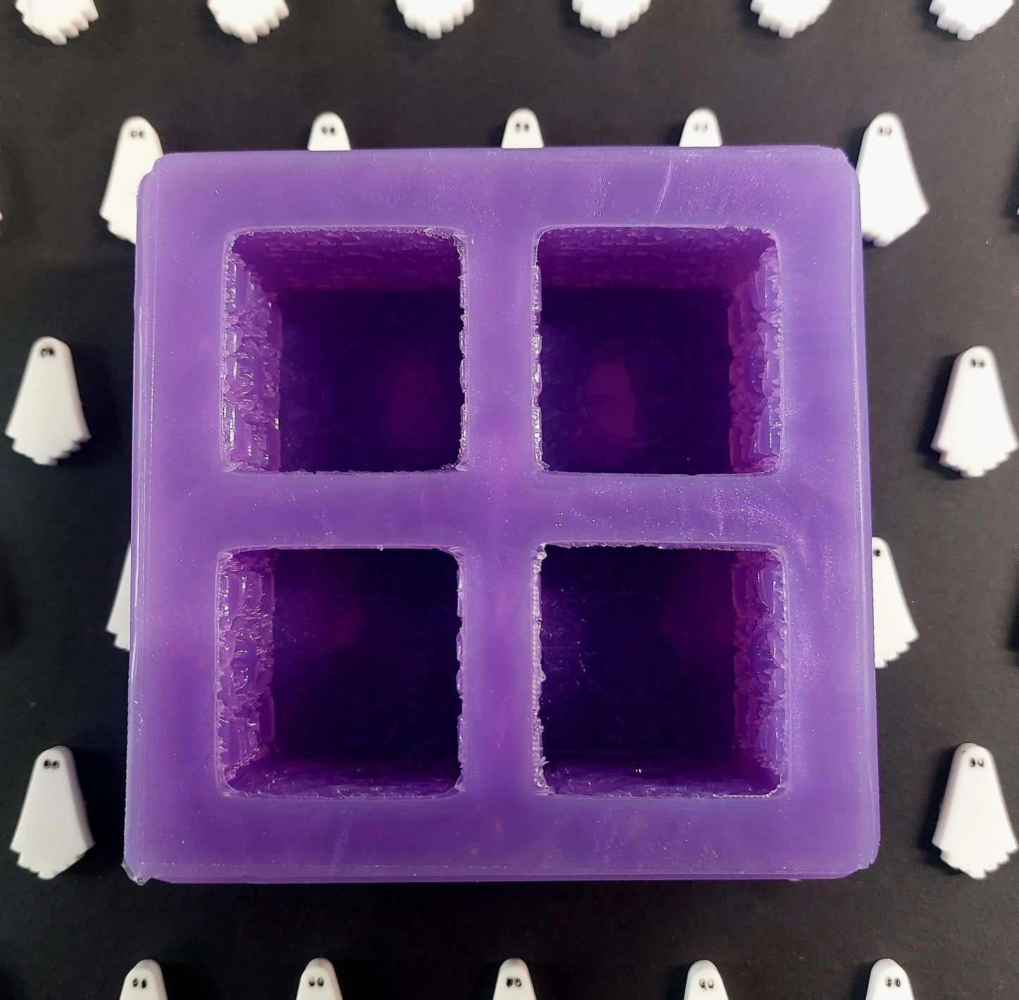 Lament Configuration Box 4 Cell Silicone Mould for wax, resin and more