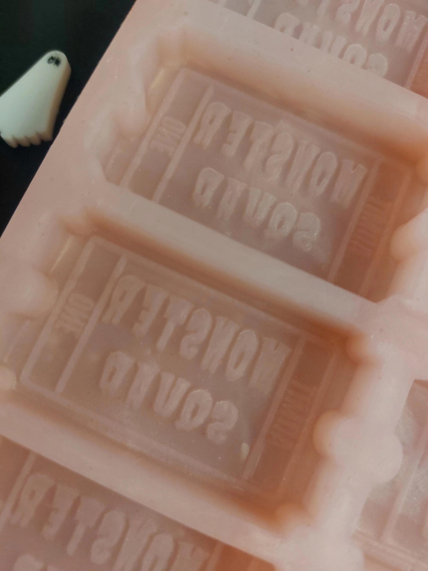 Monster Squad Ticket 8 Cell Silicone Mould for wax, resin and more (HBbox size)