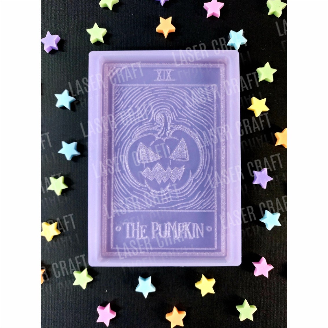 The Pumpkin Silicone Mould for wax melts, resin and more