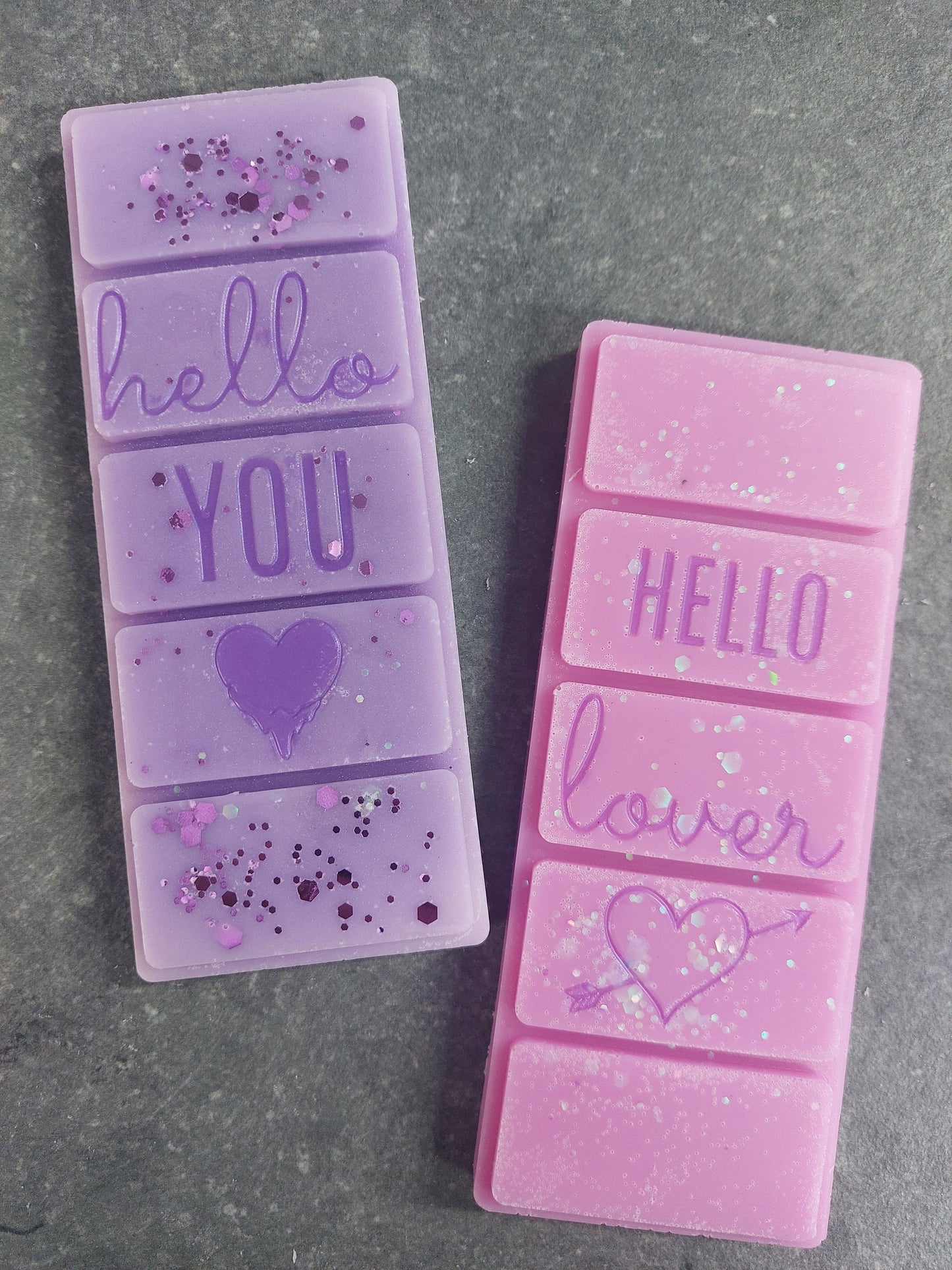 Hello Lover Silicone Snap Bar Mould for wax