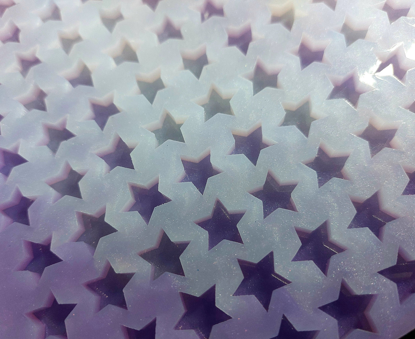 Star Scoopable Silicone Mould for wax, resin, soap etc