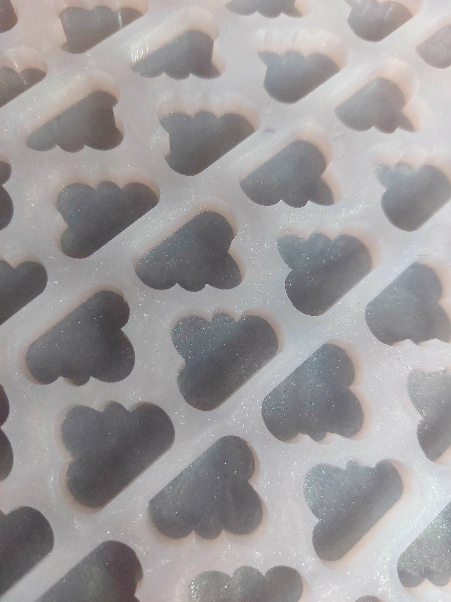 Cloud Scoopable Silicone Mould for wax, resin, soap etc