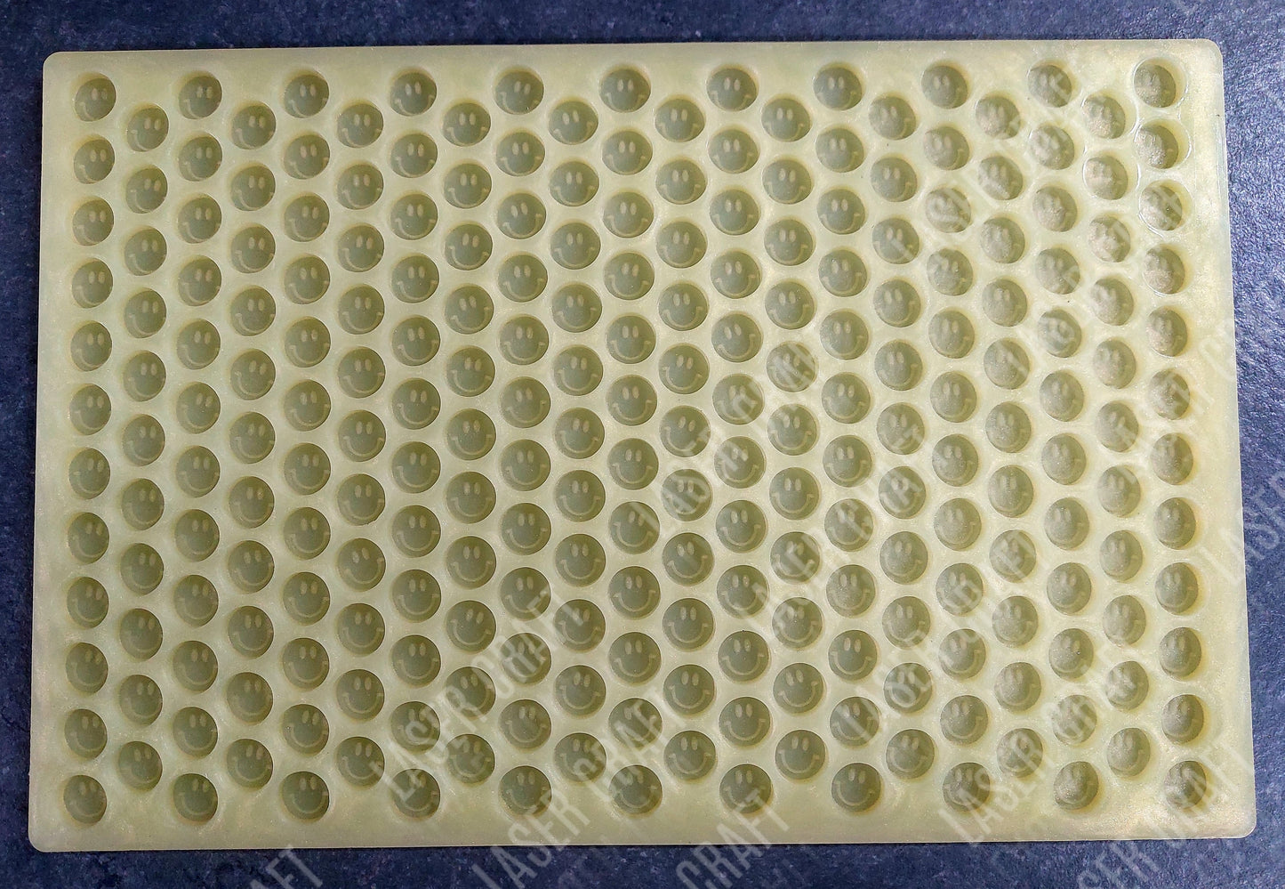 Smile Scoopable Silicone Mould for wax, resin, soap etc
