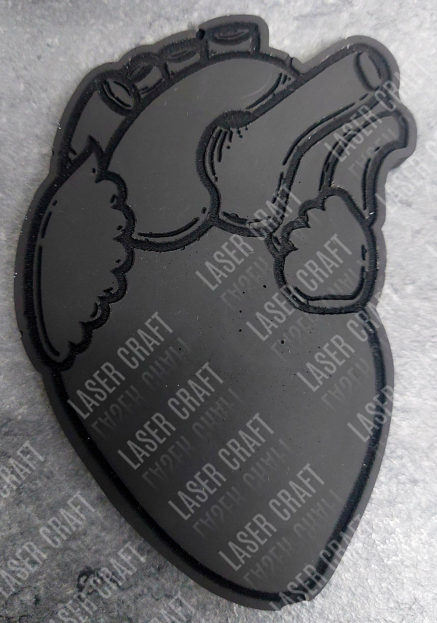 Heart Coaster/Large wax melt silicone mould