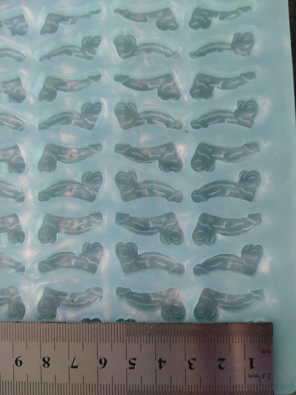 Penis Scoopable Mould for wax, resin etc