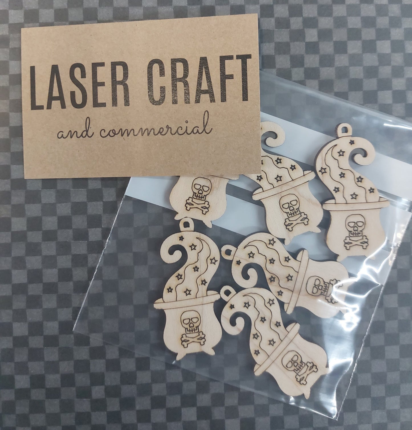 Earrings Cauldron, Laser Cut Solid Maple Wood Cauldron Earring Blanks, Jewellery Making