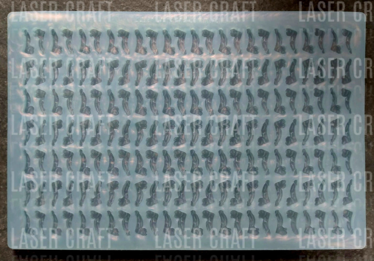 Penis Scoopable Mould for wax, resin etc