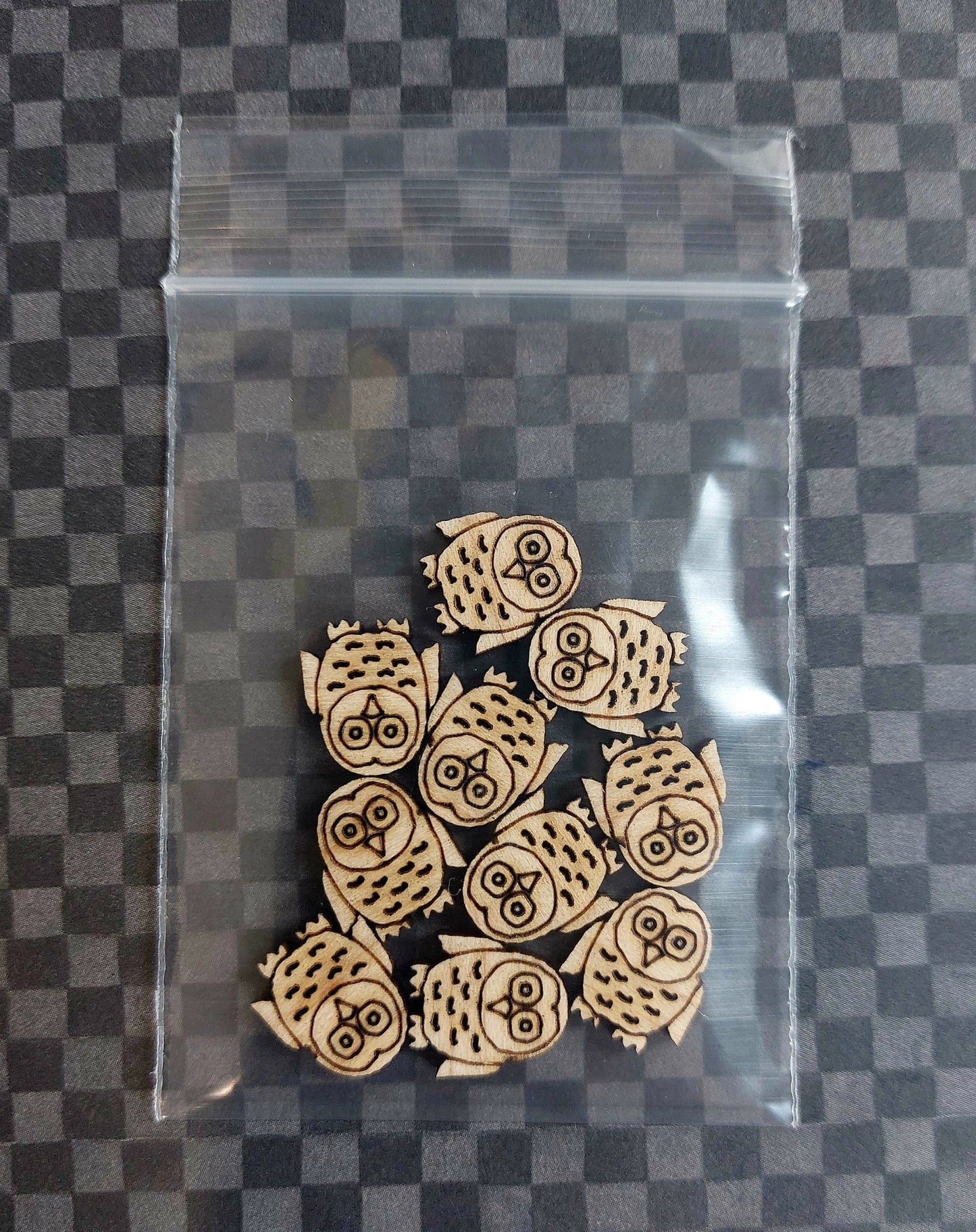 Earring Snowy Owl, Laser Cut Solid Maple Wood Snowy Owl Earring Blanks, Jewellery Making