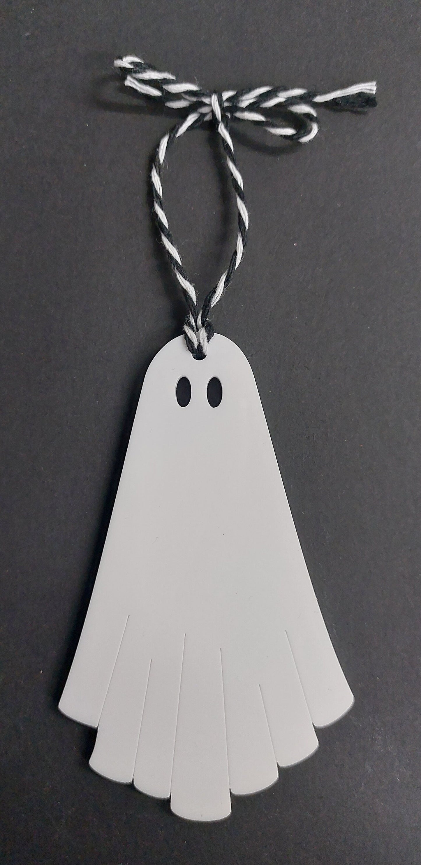 Ghost Christmas/Halloween Tree Acrylic Ornament