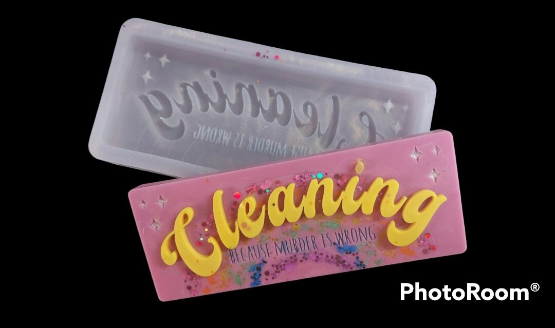 Cleaning Snap Bar Silicone Mould for wax