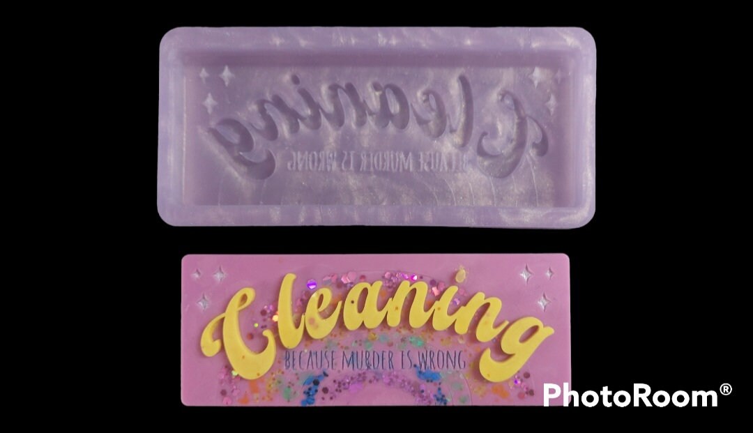 Cleaning Snap Bar Silicone Mould for wax