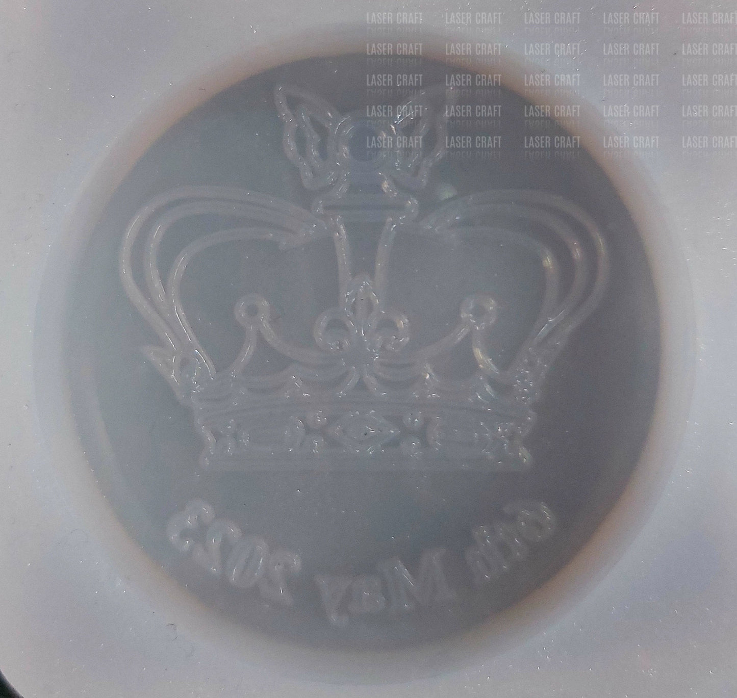 King Coronation 6 Cell Disc Mould for wax, resin, jesmonite etc