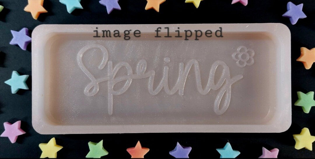 Spring Snap Bar Silicone Mould for wax