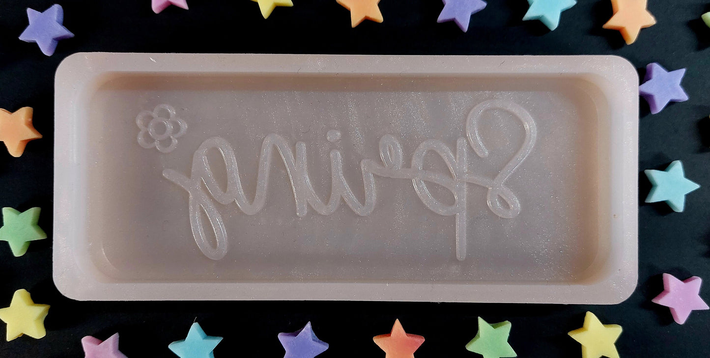 Spring Snap Bar Silicone Mould for wax