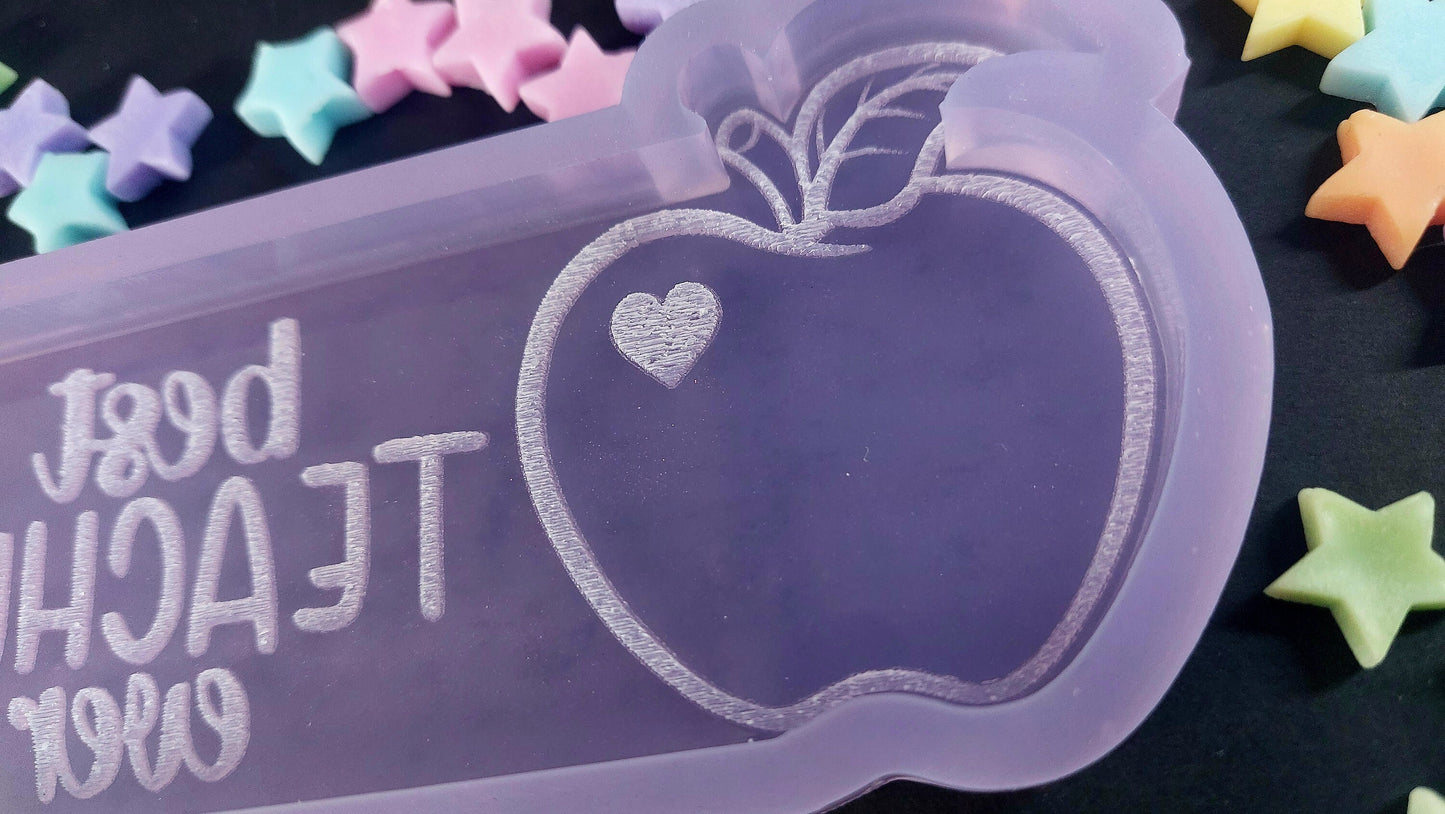 Best Teacher Ever Silicone Moulds for wax, resin and more