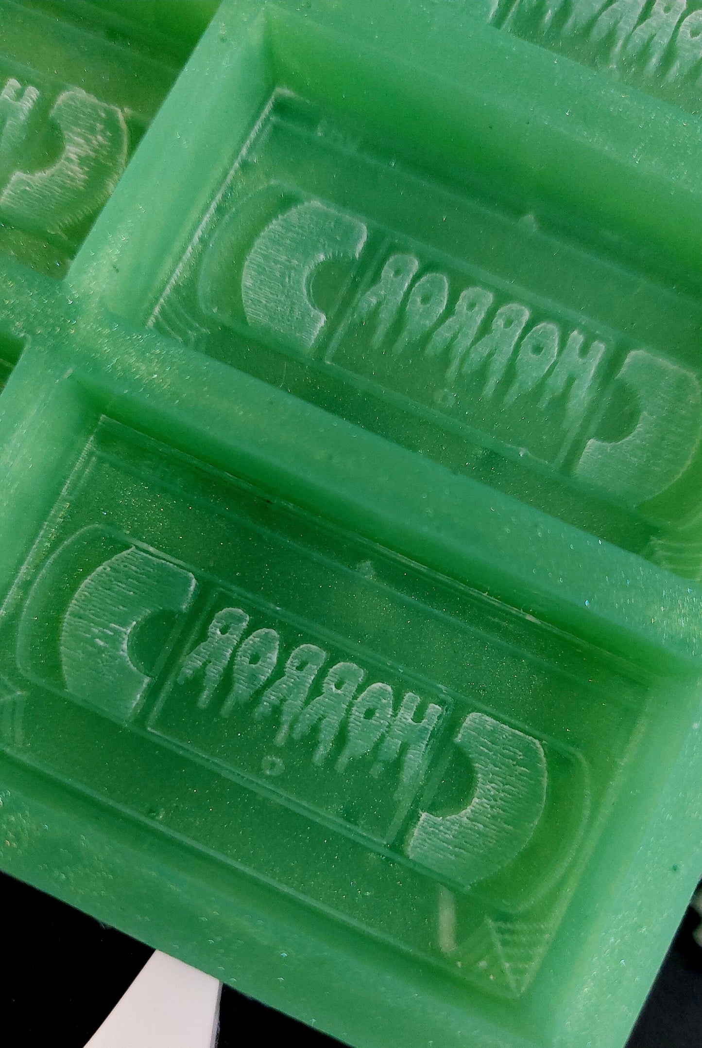 Horror VHS Tape 8 Cell Silicone Mould for wax, resin, soap