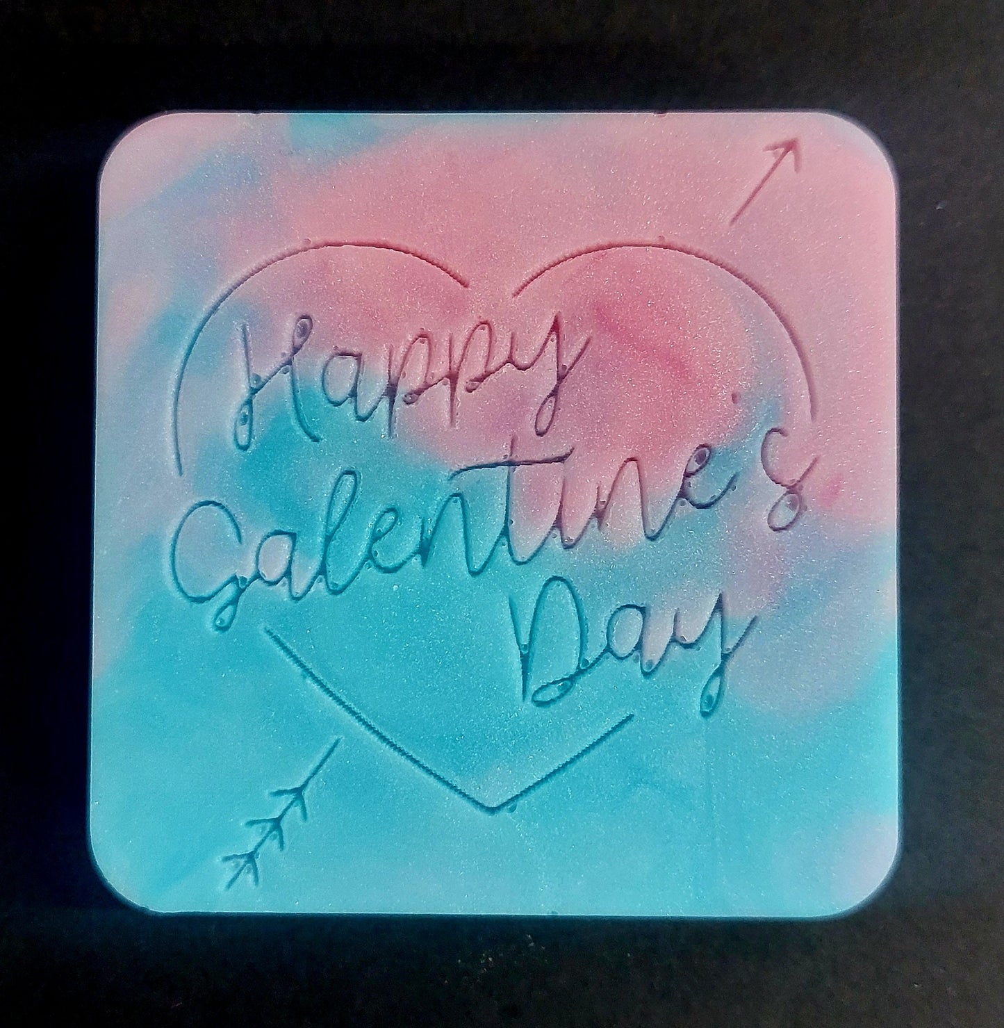 Galentines Day 4 Cell Silicone Mould for wax, resin, jesmonite, soap etc