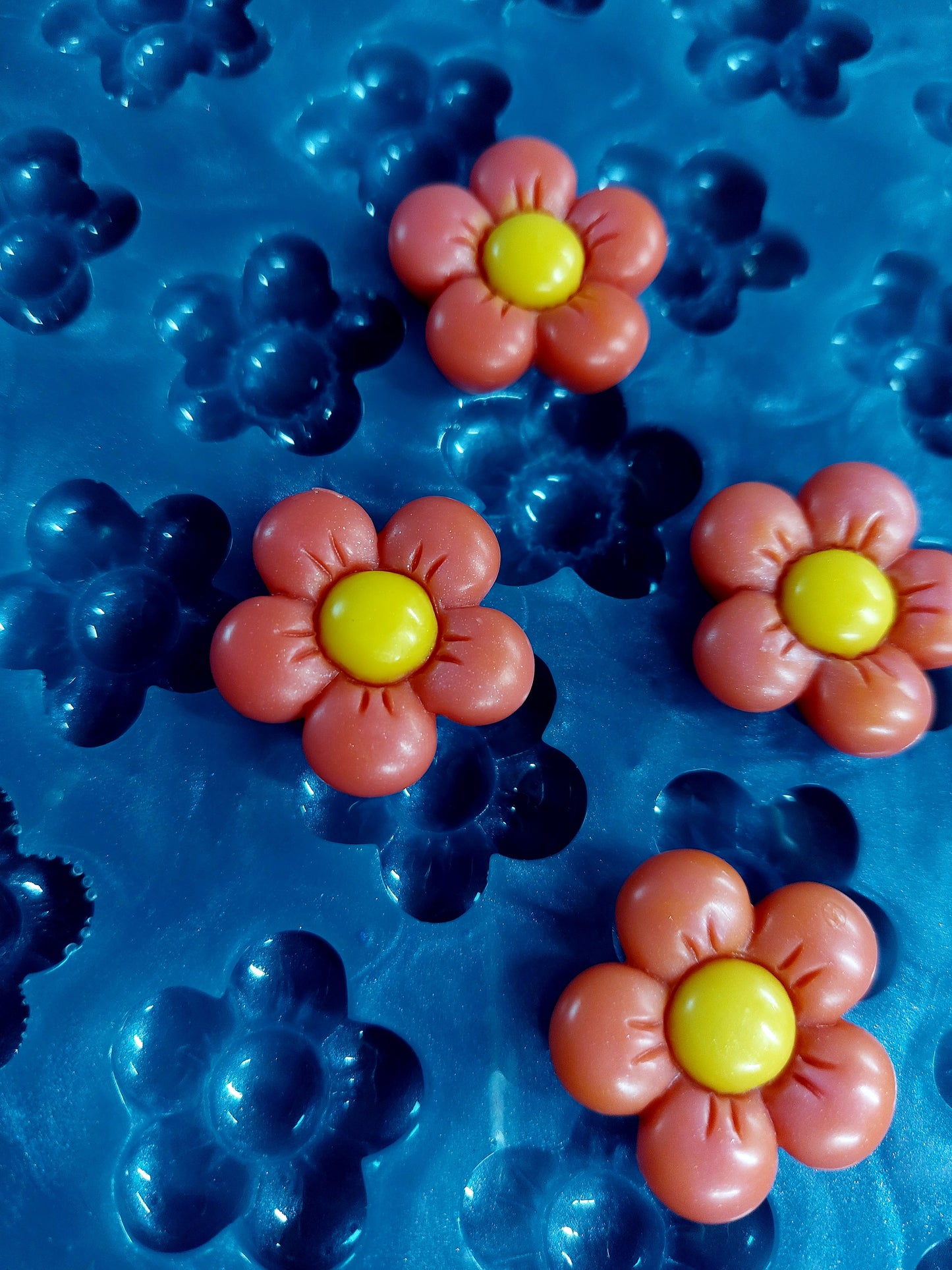 Flower 36 cavity Silicone Mould for wax, resin, soap etc