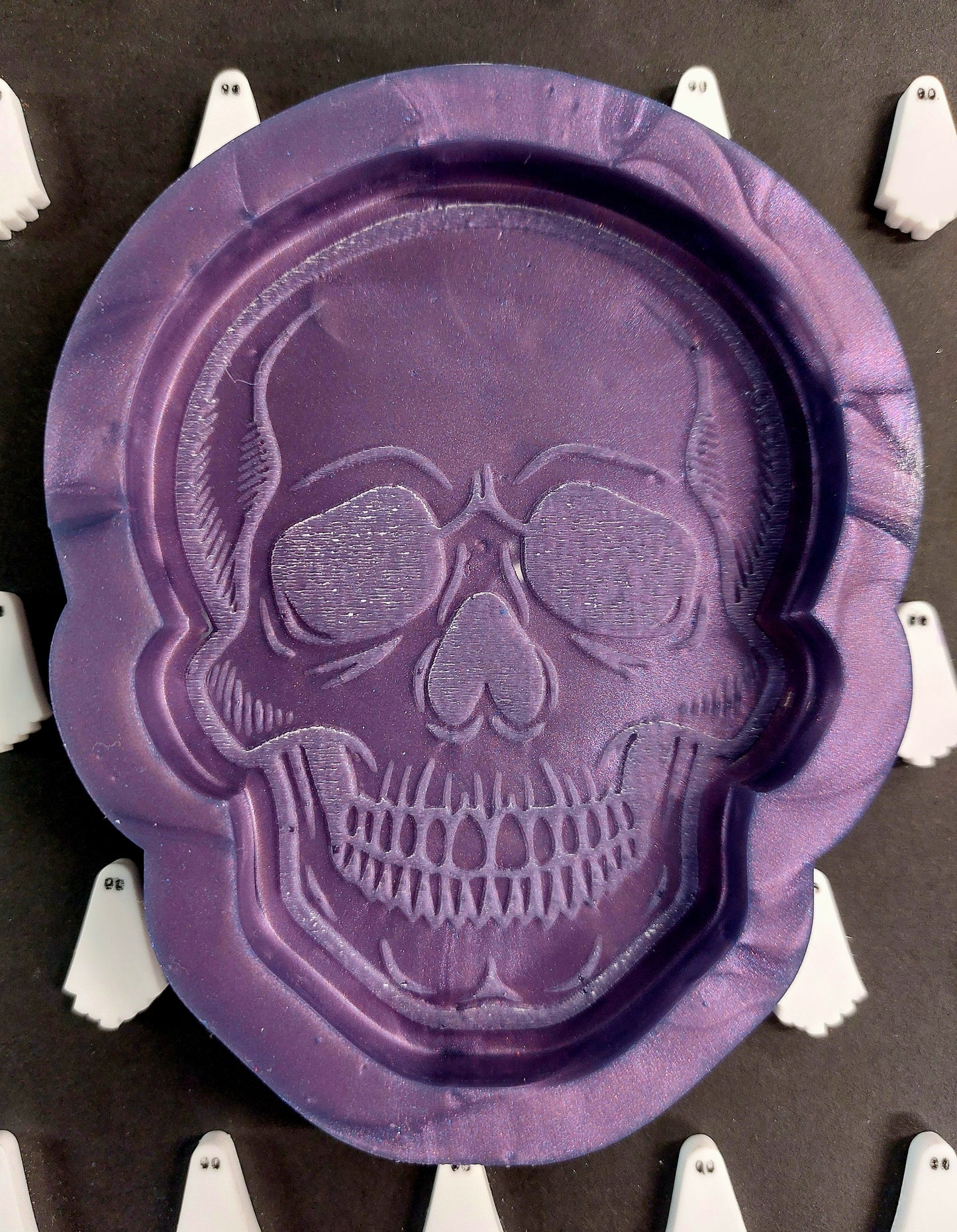 Skull Silicone Mould for wax, resin, jesmonite, soap etc