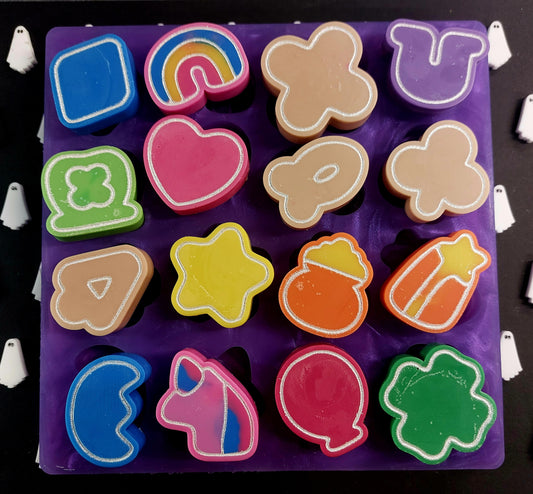 Charms 16 Cell Silicone Mould for wax, resin, soap etc