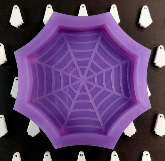 Cobweb wax/coaster Silicone Mould for wax, resin, soap etc