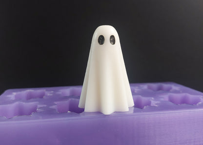 3d Ghost Mould 8 cell Silicone Mould for wax, resin, soap etc