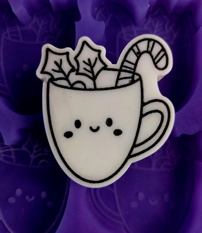Christmas Mug 6 Cell Silicone Mould