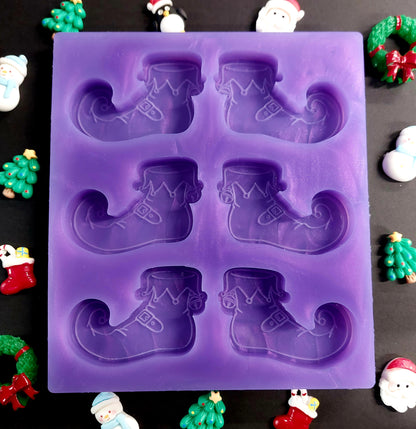 Elf Shoes 6 Cell Silicone Mould