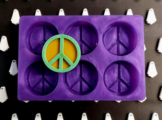 Peace Tops Silicone Mould for wax, resin, jesmonite, soap etc