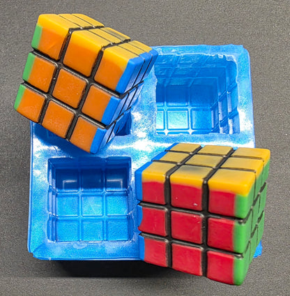Game Cube 90s 80s 4 Cell silicone mould for wax, resin and more