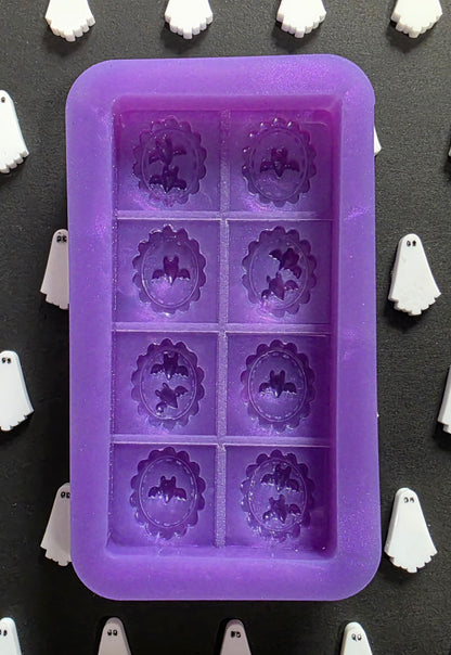 Bat tops snap bar silicone mould for wax and more
